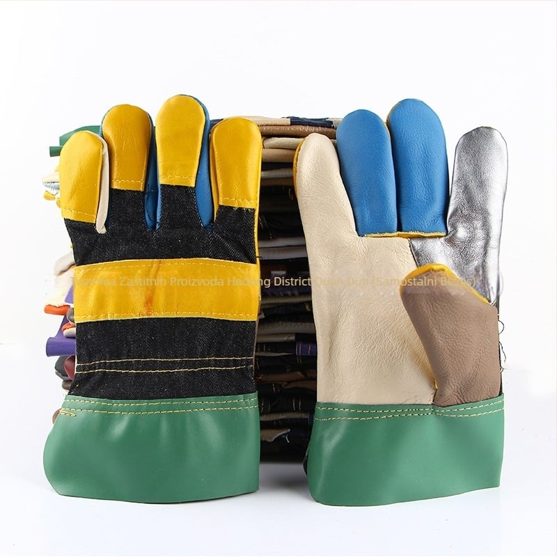 Zavarivačke rukavice od umjetne kože — za zavarivanje; funkcija: rukavice za zaštitu ruku