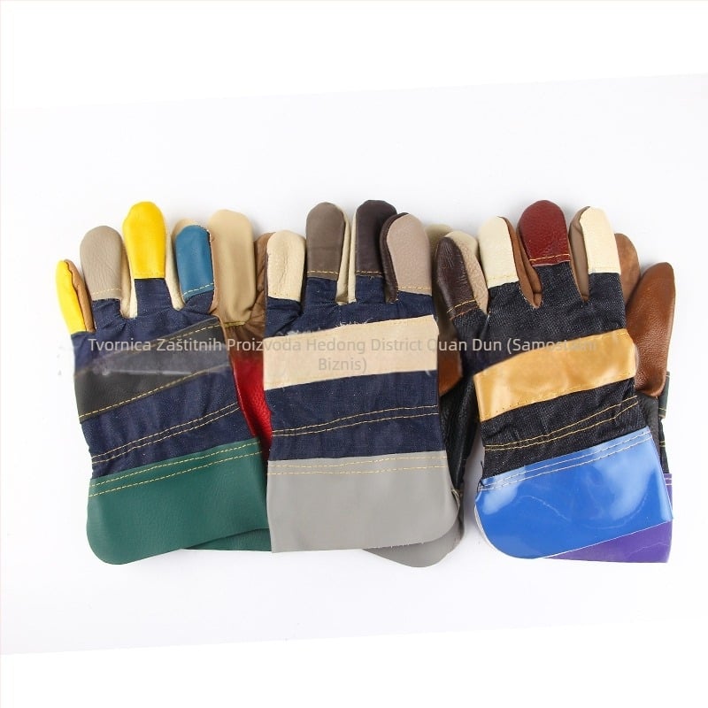 Zavarivačke rukavice od umjetne kože — za zavarivanje; funkcija: rukavice za zaštitu ruku