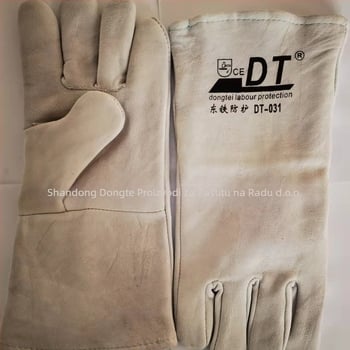 Rukavice za zavarivanje od ovčje kože, dvostruki sloj, za električno zavarivanje i metalnu obradu