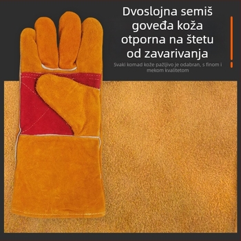 Rukavice za zavarivanje Cortex, materijal Cortex, namijenjeno zavarivanju