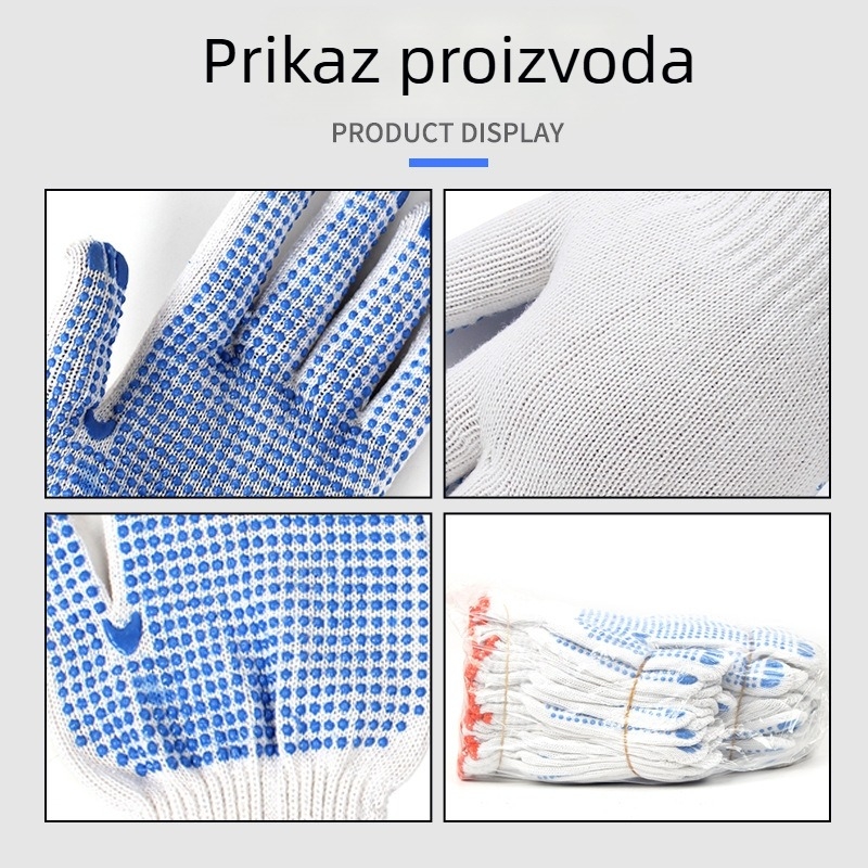 PVC rukavice otporne na rezanje, višekratne, serija 7100D, težina 600 g