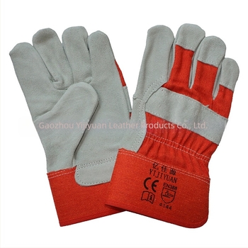 Kratke kožne rukavice za zavarivanje – koža goveđeg podrijetla, otporne na rezanje, tople i otporne na hladno, Xinwei