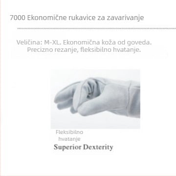 Kangyou Zavarivačke Rukavice – Kožne Industrijske Zaštitne Rukavice za Zavarivanje, Održavanje Strojeva i Obradu Čelika