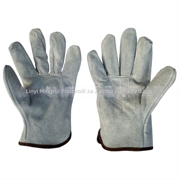 Mingrui rukavice za zavarivanje – koža krave split, izolirane i otporne na trošenje