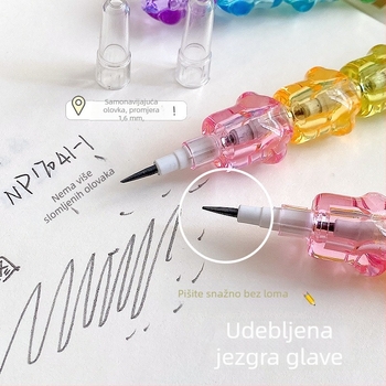 Blueprint mehanička olovka HB s plastičnim kućištem i zamjenjivim grafitnim jezgrom, za učenike osnovne škole