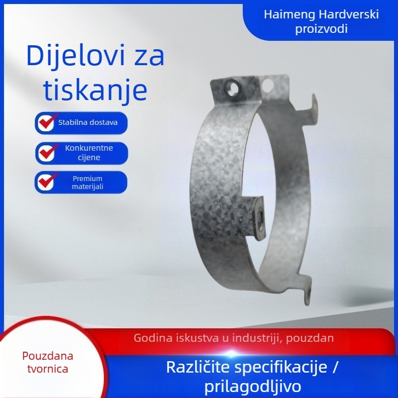Set klipova za učvršćivanje elektrolitskih kondenzatora i držača prstena — Hoop tip, s potporom i zaključnim kopčama, marka Sea Fierce