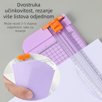 A4 rezač papira SF-1254, plastični, za rezanje papira