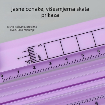 A4 rezač papira SF-1254, plastični, za rezanje papira