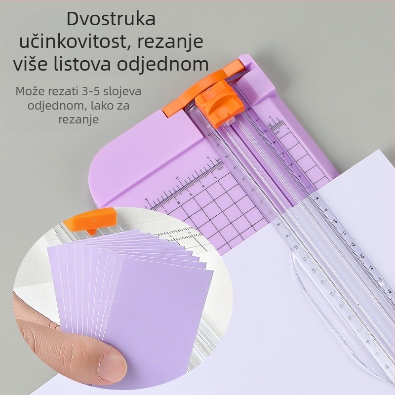 A4 rezač papira SF-1254, plastični, za rezanje papira