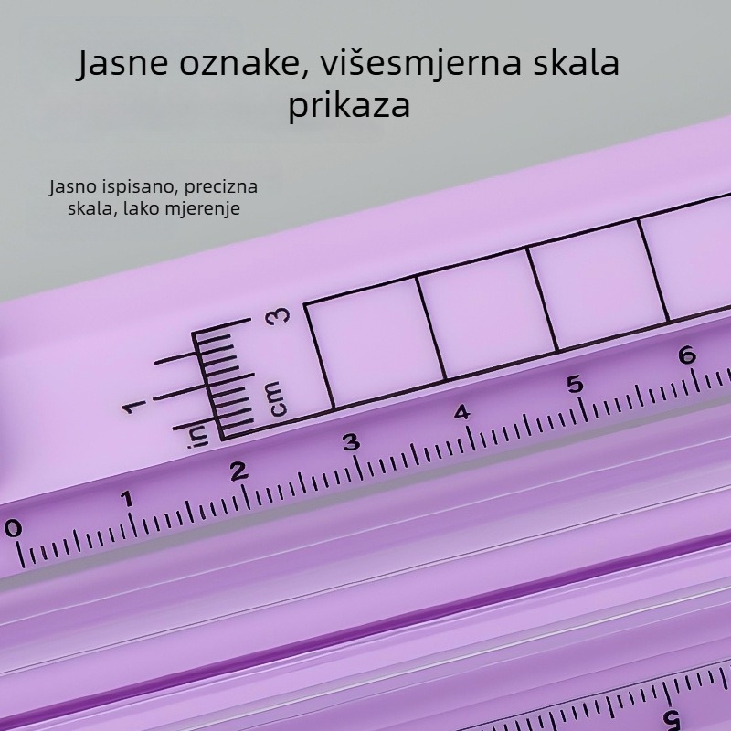 A4 rezač papira SF-1254, plastični, za rezanje papira
