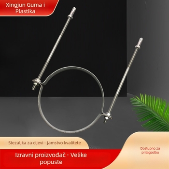 U-oblik cijevna stezaljka – pocinčana čelična – Xingjun – za mostove, zgrade i prijevoz