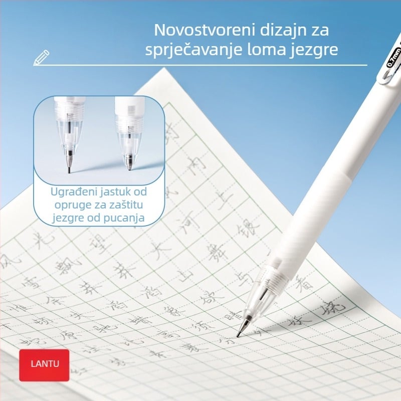 Smart shopping mehanička olovka, izvučna, za učenike, pogodna za osnovnu i srednju školu