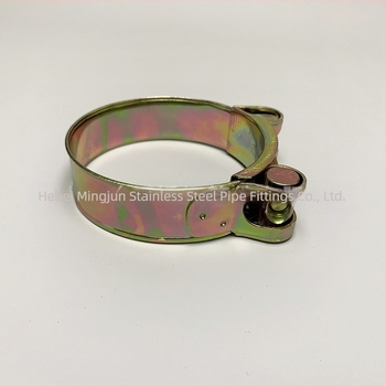 Ming Jun galvanizirani cijevni steznik, teški, za cijevi i crijeva, nominalni promjer 26 mm, promjer stezanja 25 mm