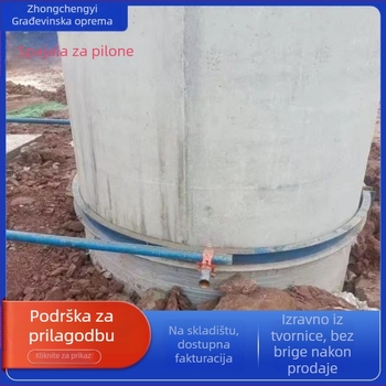 Sigurne komponente kutije ljestve za cilindrične stupove i prstenove mostovih pilona, jačanje konstrukcije (Nominalni promjer: Konzultacija; Uvjeti pričvršćivanja: Konzultacija; Brend: Public conscience)