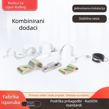 ojačane cijevne stezaljke i napete stezaljke – kombinirani dodaci za stezaljke cijevi, marka Ruilong, širok raspon primjene