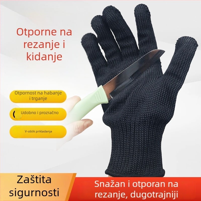 Rukavice otporne na rezanje, poliester, za mehaničku obradu, održavanje automobila i logistiku
