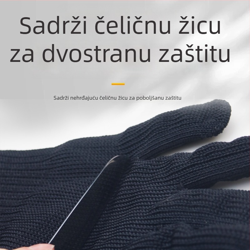 Rukavice otporne na rezanje, poliester, za mehaničku obradu, održavanje automobila i logistiku