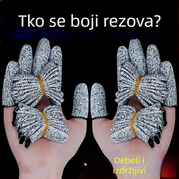Jednokratne zaštitne kapice za prste protiv posjekotina, debele otporne zaštite za prste za vrtlarstvo