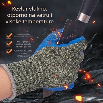 Hao deyu Kevlar Latex zaštitne rukavice otporne na rezanje za zavarivanje i metalnu industriju