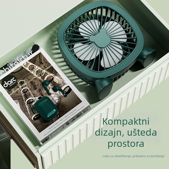 Novi USB stolni ventilator, prijenosni kompaktni ventilator za studentske domove