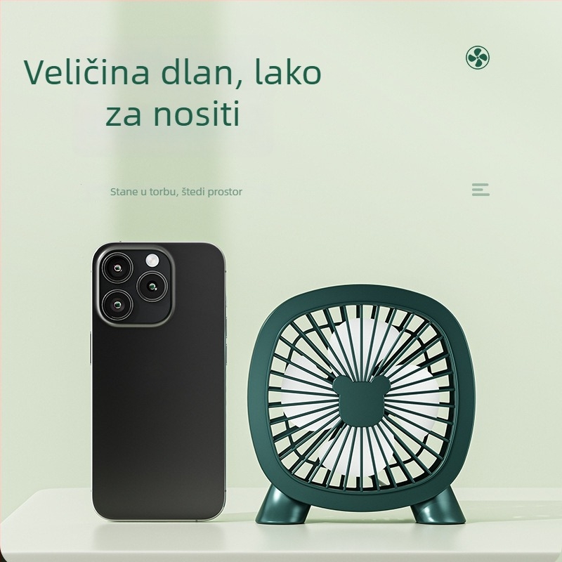 Novi USB stolni ventilator, prijenosni kompaktni ventilator za studentske domove