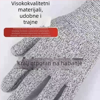 Najlonske rukavice otporne na rezanje za gradilište i kućnu upotrebu – rukavice za zaštitu od rezova