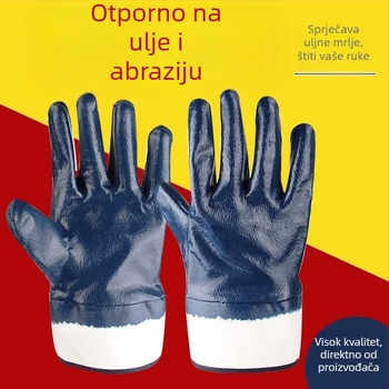Nitrilne zaštitne rukavice za zavarivanje, otporne na ulje, protuklizne, otporne na habanje, otporne na rezanje, težina 130 g