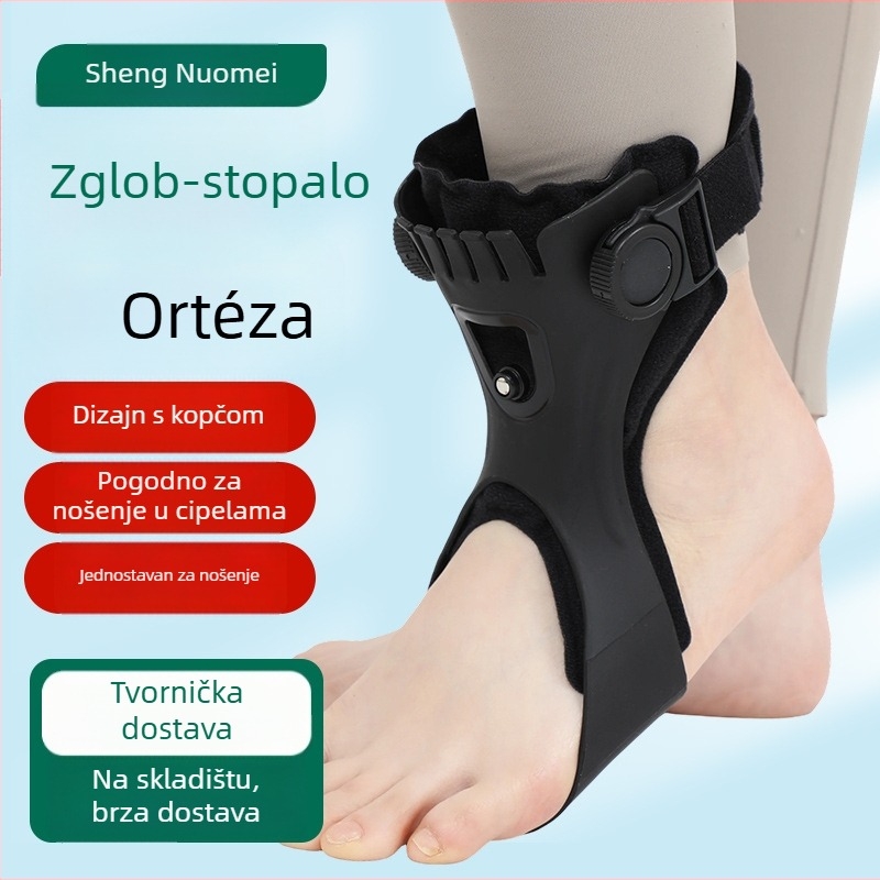Korektor padajućeg stopala, ortoza za fiksiranje gležnja, trener za korekciju inversije/eversion, potpora za rehabilitaciju plantarne fascije