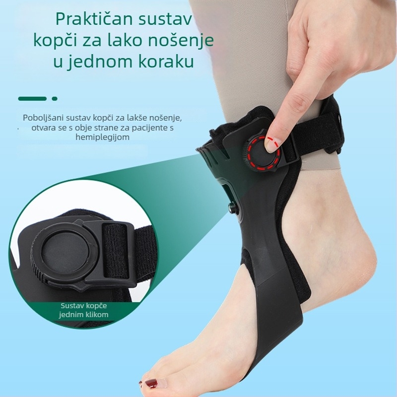 Korektor padajućeg stopala, ortoza za fiksiranje gležnja, trener za korekciju inversije/eversion, potpora za rehabilitaciju plantarne fascije