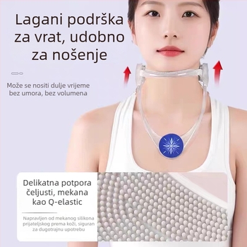 Dječji korektor držanja tijela s podizanjem vrata – prednje nagnuće, podrška cervikalnoj kralježnici, protiv previše savijanja, pomoć pri pisanju i sjedenju | Marka Nothing, Model 011, Tržište 2024, Certifikacija 20250707