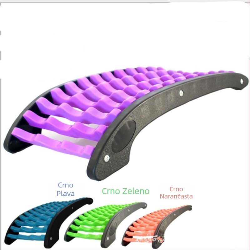 Uređaj za cervikalnu trakiju – plastični kičmeni okvir za potporu leđa, model Spine Relaxer, porijeklo Zhejiang, 1 godina jamstva.