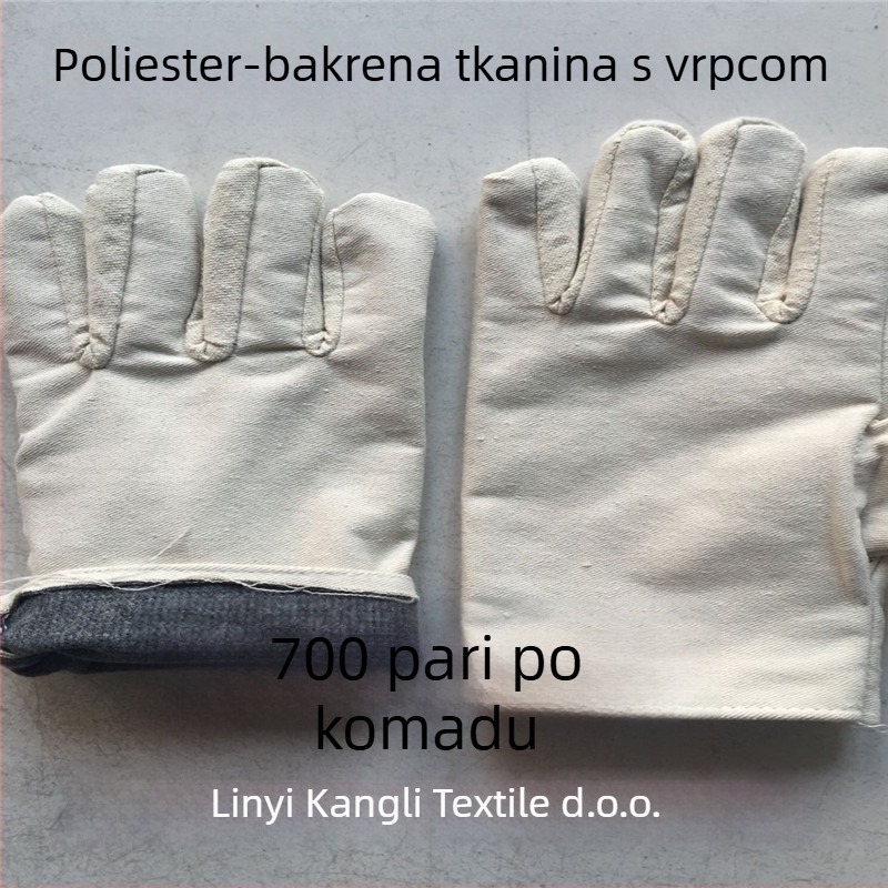 Industrijske kanvas rukavice za industrijsku upotrebu — otporne na rezanje, zaštita za strojogradnju, brodogradnju, metalurgiju, šumarstvo i luke