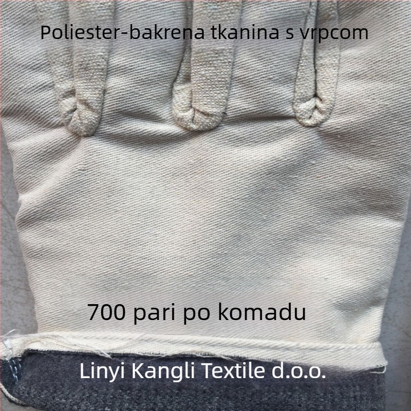 Industrijske kanvas rukavice za industrijsku upotrebu — otporne na rezanje, zaštita za strojogradnju, brodogradnju, metalurgiju, šumarstvo i luke