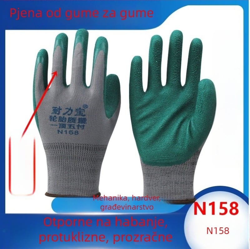 Radne rukavice - otporne na habanje, marka Endurance treasure, težina 60 g, za mehaničke operacije