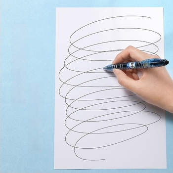 Pilot Baile Baote Bottle Pen B2P gel olovka, crna/plava, za učenike