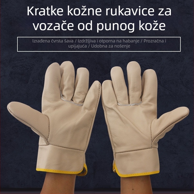 Zavarivačke rukavice Iron Man, teleća koža, za tvornicu, rukavice za zavarivanje (Materijal: teleća koža; Marka: Iron Man; Namjena: tvornica; Funkcija: rukavice za zavarivanje)