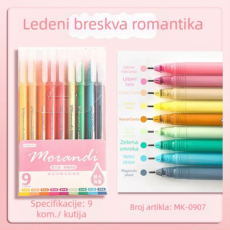 Marker za podcrtavanje, plastično kućište, kutijasto pakiranje, jednostrani, ne briše se, brenda Tiger Elephant
