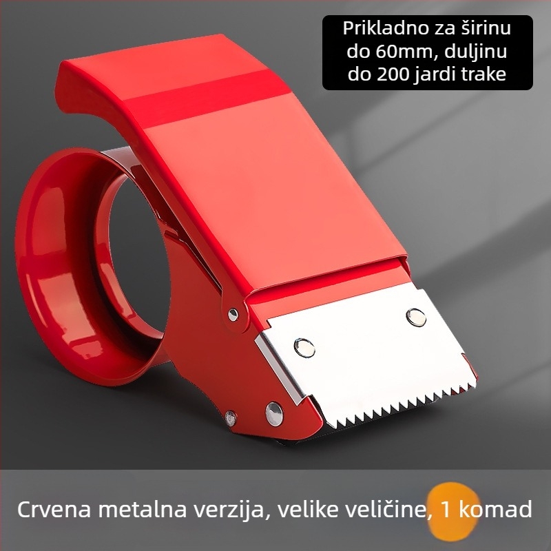 Deli ručni stroj za zatvaranje kutija trakom, ABS/metal, model 80080180280382382453250, širina trake do 60 mm