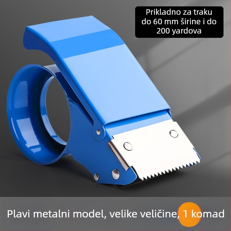 Deli ručni stroj za zatvaranje kutija trakom, ABS/metal, model 80080180280382382453250, širina trake do 60 mm
