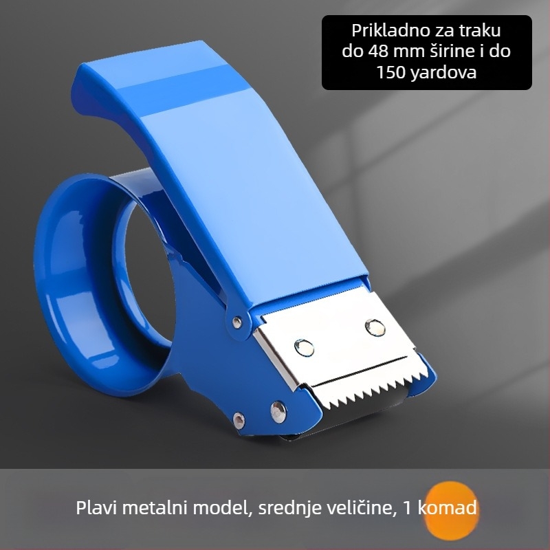 Deli ručni stroj za zatvaranje kutija trakom, ABS/metal, model 80080180280382382453250, širina trake do 60 mm