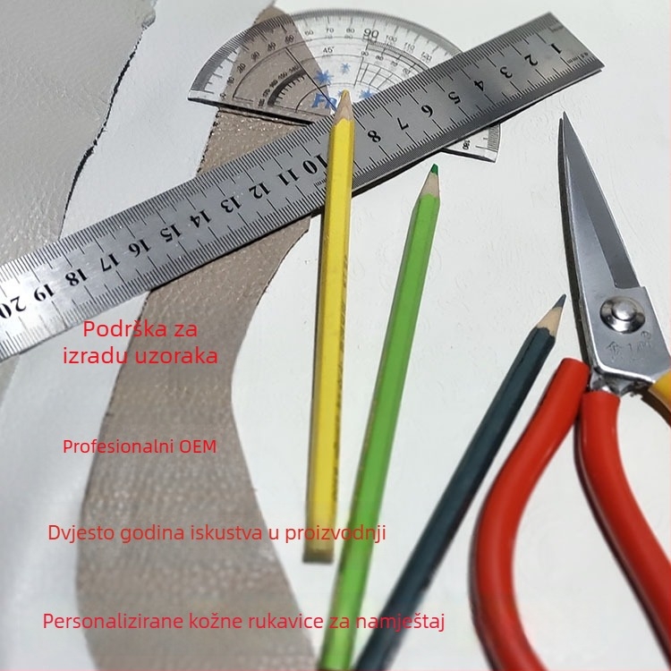 Prilagođene rukavice za zavarivanje od prave kože, duljina 26 cm, višekratne upotrebe, za zavarivanje, brodogradnju i graditeljstvo