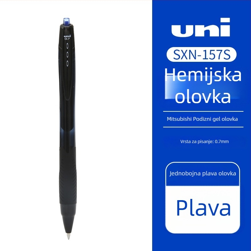 Uni Mitsubishi kuglična olovka 0,7 mm, pritisni mehanizam