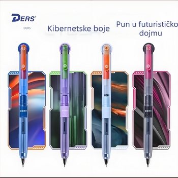 Delsh Gear Era 5111 Gel pero - Plastično kućište, Neizbrisivo, Materijal vrha: Ostali materijali