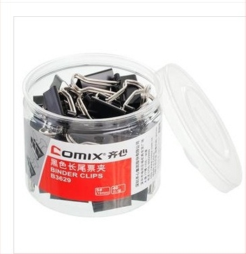 Qixin B3630 B3629 B3628 B3627 B3626 B3625 crni klips za dokumente 15-50 mm