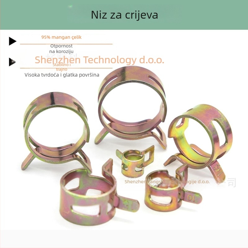 Set stezaljki za crijeva, 165 komada, u kutiji, Yang Shun, za vodovodne i uljne cijevi.