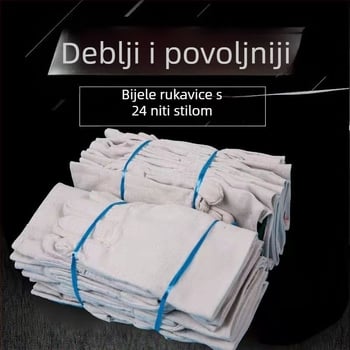 Rukavice za zavarivanje od armour canvasa, duljina 23 cm, težina 120 g, višekratne, za građevinsku industriju