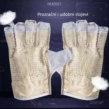 Rukavice za zavarivanje od armour canvasa, duljina 23 cm, težina 120 g, višekratne, za građevinsku industriju