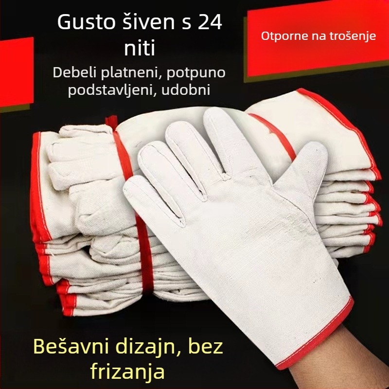 Rukavice za zavarivanje od armour canvasa, duljina 23 cm, težina 120 g, višekratne, za građevinsku industriju