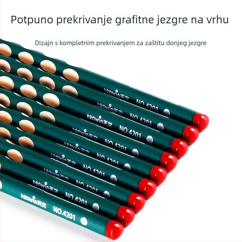 Drvena olovka TEN-WIN Astronomy za pisanje, pakiranje u šarenoj kutiji