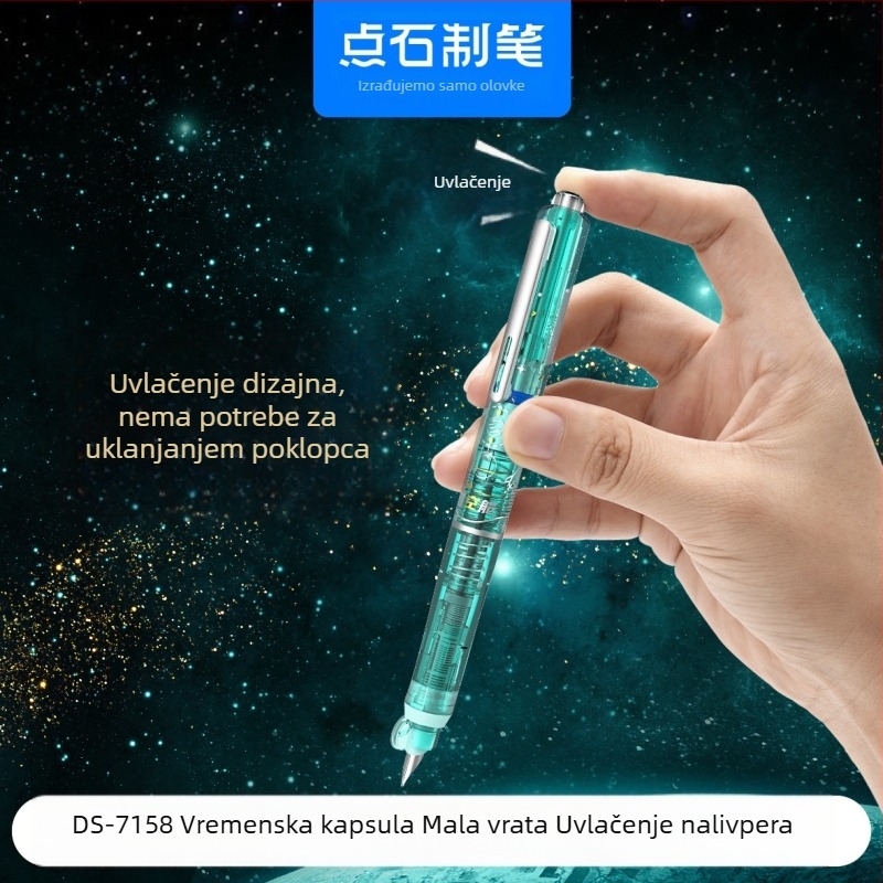 DS-7158 Pero s malim vratima komore, druga generacija visoko vrijedno magično pero, brisivo i zamjenjiva tinta za učenike
